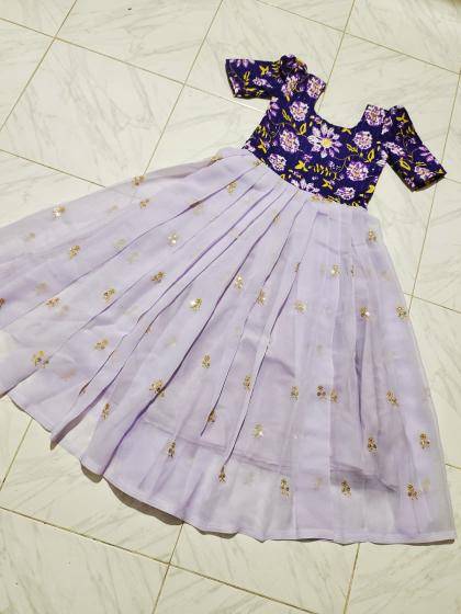NEW LAUNCING KIDS GOWN Georgette Kidswear suppliers in Ahmedabad